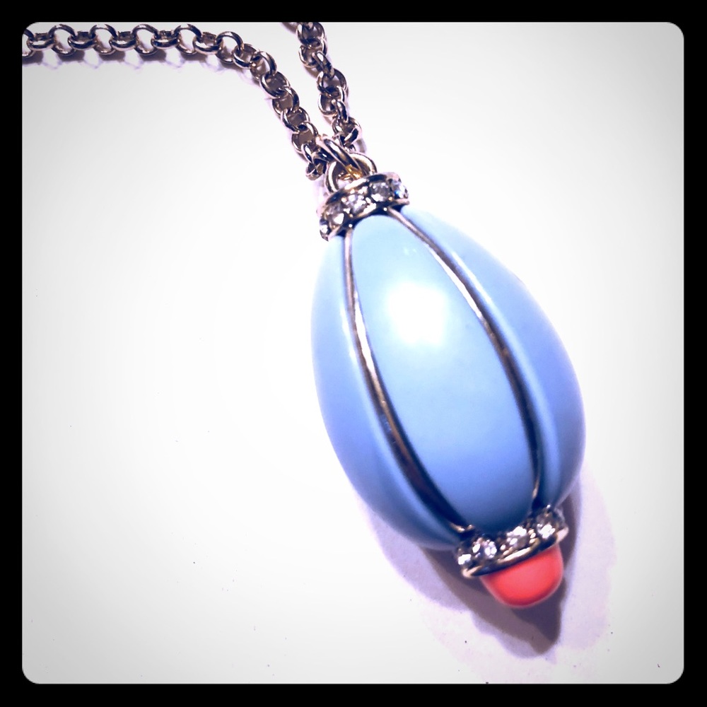 J Crew long pendant necklace